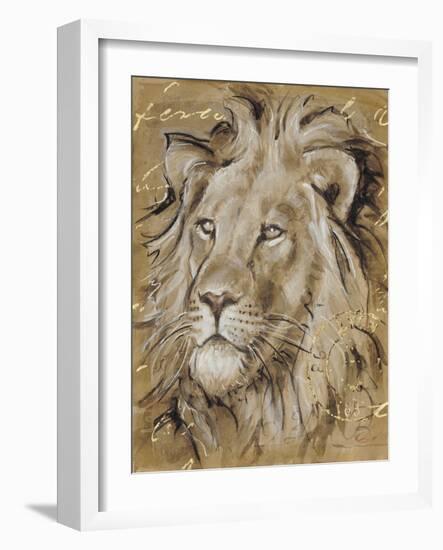 Safari Lion-Chad Barrett-Framed Art Print