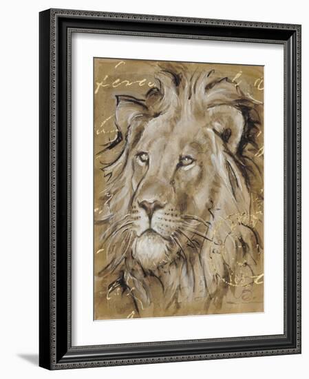 Safari Lion-Chad Barrett-Framed Art Print