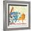 Safari Parade-Robbin Rawlings-Framed Art Print