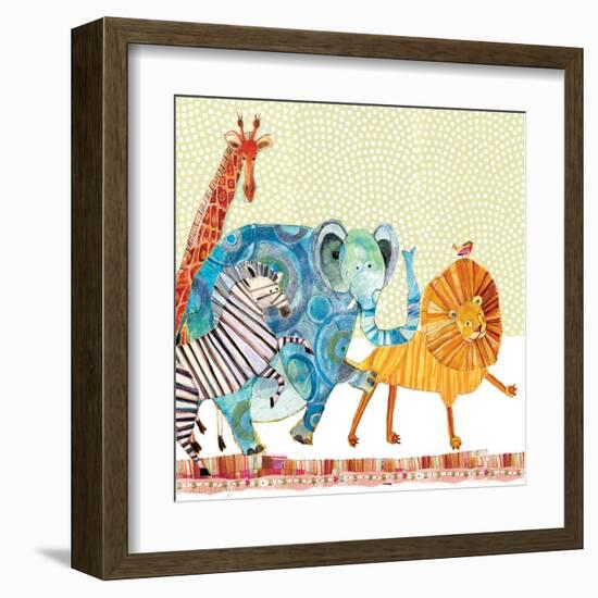 Safari Parade-Robbin Rawlings-Framed Art Print