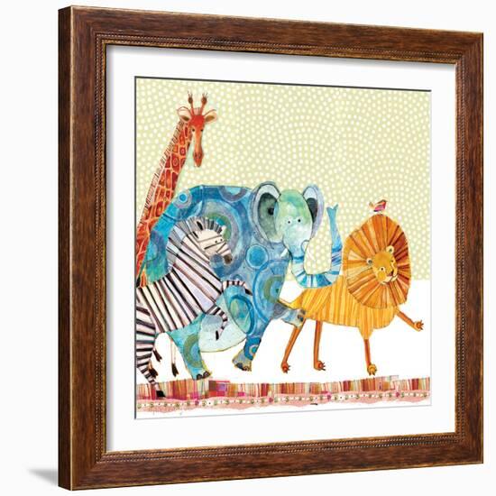 Safari Parade-Robbin Rawlings-Framed Premium Giclee Print