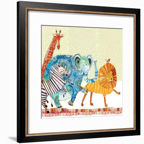 Safari Parade-Robbin Rawlings-Framed Art Print