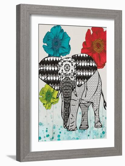 Safari Pattern-Piper Ballantyne-Framed Art Print