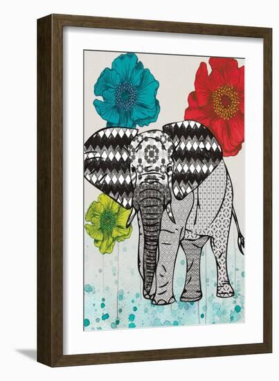 Safari Pattern-Piper Ballantyne-Framed Art Print