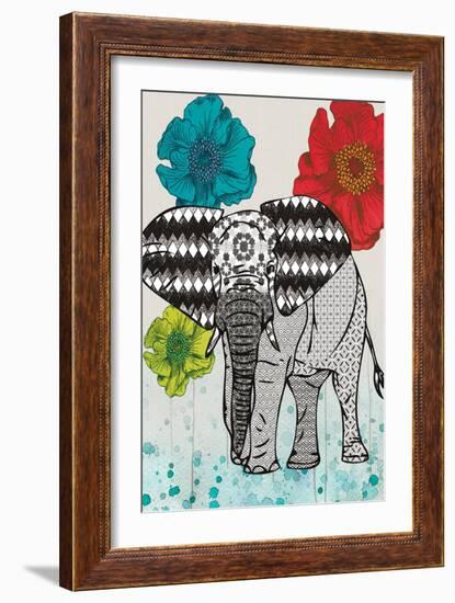 Safari Pattern-Piper Ballantyne-Framed Art Print