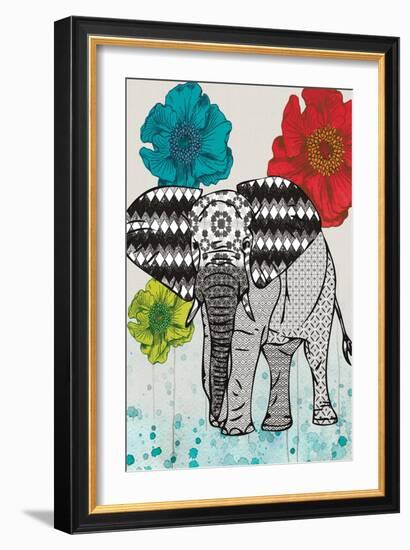 Safari Pattern-Piper Ballantyne-Framed Art Print