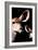 Safari Profile Collection - Antelope and Baby Black Edition V-Philippe Hugonnard-Framed Photographic Print