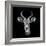 Safari Profile Collection - Antelope Portrait Black Edition III-Philippe Hugonnard-Framed Photographic Print