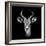 Safari Profile Collection - Antelope Portrait Black Edition III-Philippe Hugonnard-Framed Photographic Print