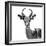 Safari Profile Collection - Antelope White Edition V-Philippe Hugonnard-Framed Photographic Print
