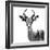 Safari Profile Collection - Antelope White Edition V-Philippe Hugonnard-Framed Photographic Print