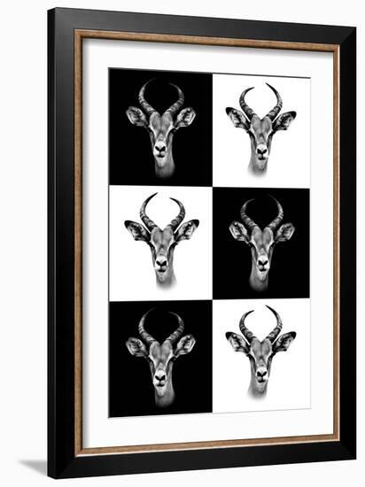 Safari Profile Collection - Antepoles Portraits-Philippe Hugonnard-Framed Photographic Print