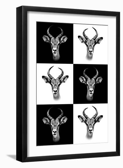 Safari Profile Collection - Antepoles Portraits-Philippe Hugonnard-Framed Photographic Print