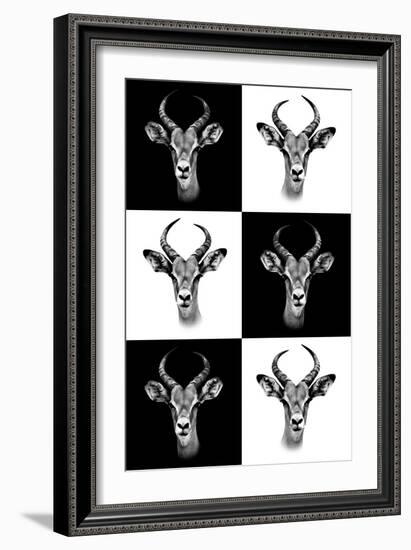 Safari Profile Collection - Antepoles Portraits-Philippe Hugonnard-Framed Photographic Print