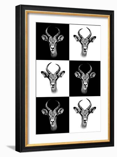 Safari Profile Collection - Antepoles Portraits-Philippe Hugonnard-Framed Photographic Print