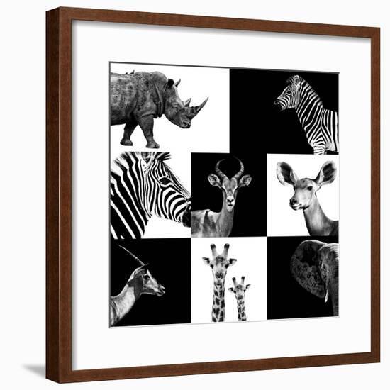 Safari Profile Collection-Philippe Hugonnard-Framed Photographic Print