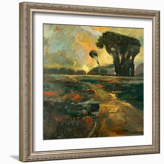 Safari Road-Stevens Allayn-Framed Art Print