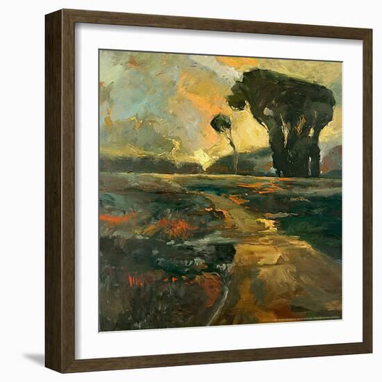 Safari Road-Stevens Allayn-Framed Art Print