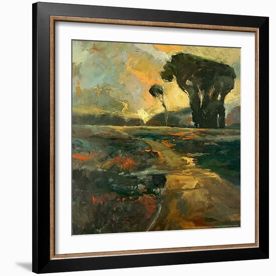 Safari Road-Stevens Allayn-Framed Art Print