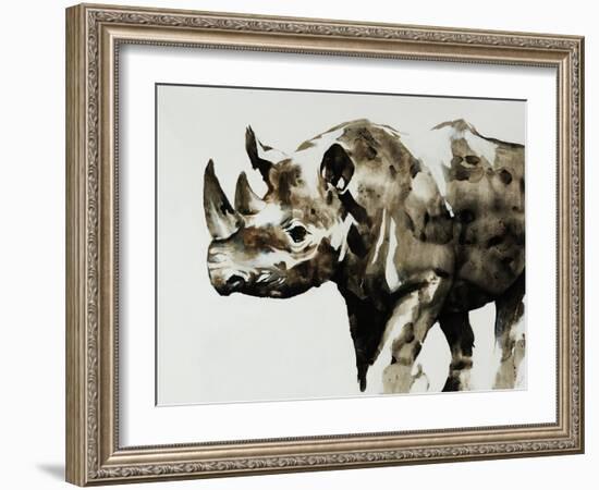 Safari Scenes II-Sydney Edmunds-Framed Giclee Print