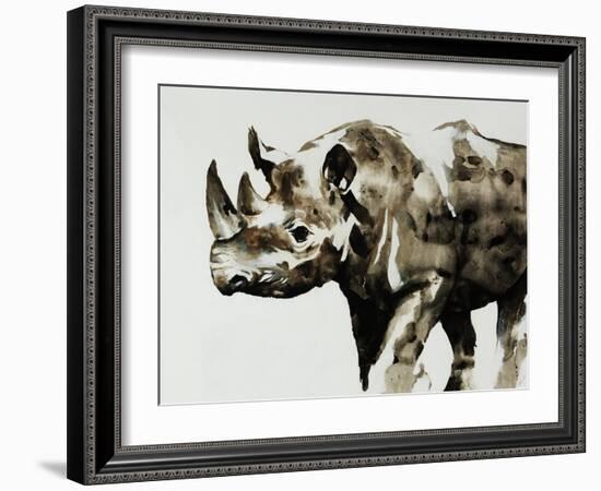 Safari Scenes II-Sydney Edmunds-Framed Giclee Print