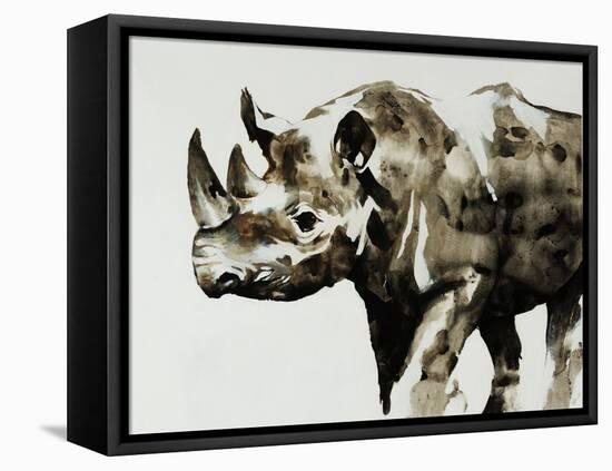 Safari Scenes II-Sydney Edmunds-Framed Premier Image Canvas