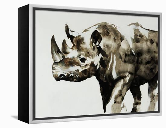 Safari Scenes II-Sydney Edmunds-Framed Premier Image Canvas