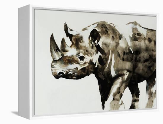 Safari Scenes II-Sydney Edmunds-Framed Premier Image Canvas