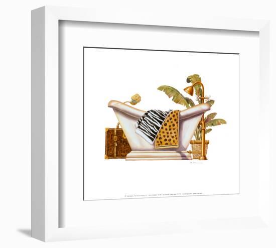 Safari Soak-Lisa Danielle-Framed Art Print