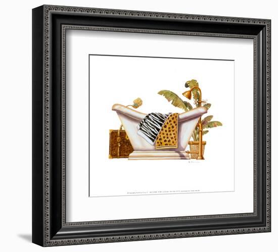 Safari Soak-Lisa Danielle-Framed Art Print