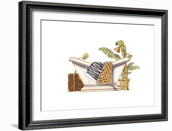 Safari Soak-Lisa Danielle-Framed Giclee Print