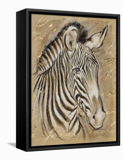 Safari Zebra-Chad Barrett-Framed Stretched Canvas