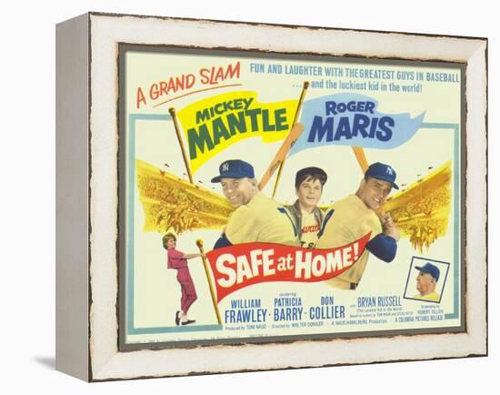 Safe At Home, 1962-null-Framed Stretched Canvas