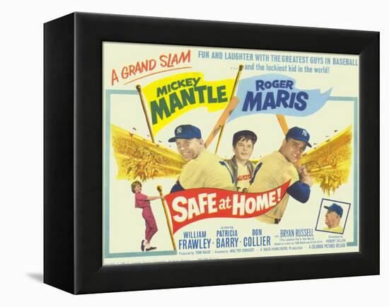 Safe At Home, 1962-null-Framed Stretched Canvas