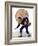 "Safe at the Plate,"September 29, 1928-Alan Foster-Framed Giclee Print