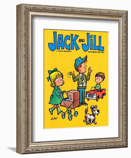 Safe Crossing - Jack and Jill, September 1965-Lee de Groot-Framed Giclee Print