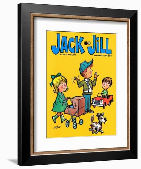 Safe Crossing - Jack and Jill, September 1965-Lee de Groot-Framed Giclee Print