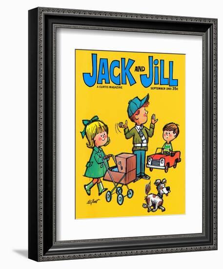 Safe Crossing - Jack and Jill, September 1965-Lee de Groot-Framed Giclee Print