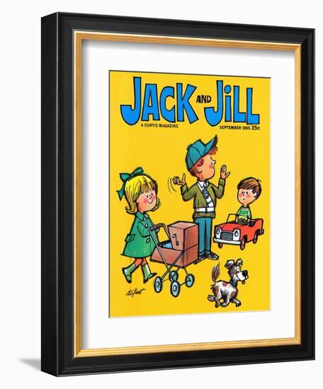 Safe Crossing - Jack and Jill, September 1965-Lee de Groot-Framed Giclee Print