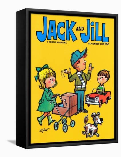 Safe Crossing - Jack and Jill, September 1965-Lee de Groot-Framed Premier Image Canvas