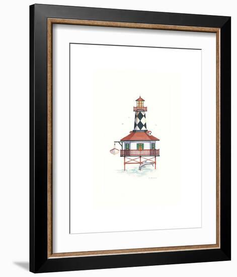 Safe Harbor Light-Lisa Danielle-Framed Giclee Print