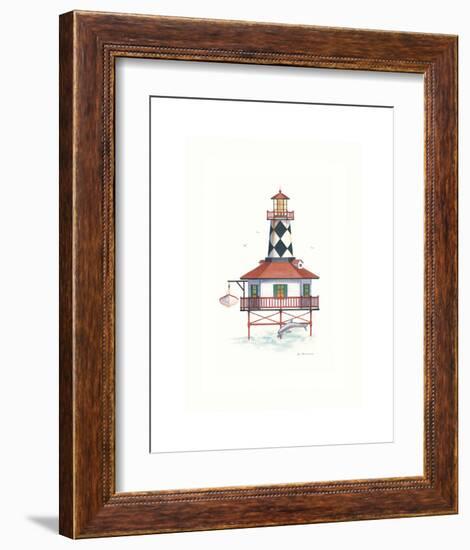 Safe Harbor Light-Lisa Danielle-Framed Art Print