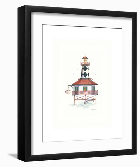 Safe Harbor Light-Lisa Danielle-Framed Art Print