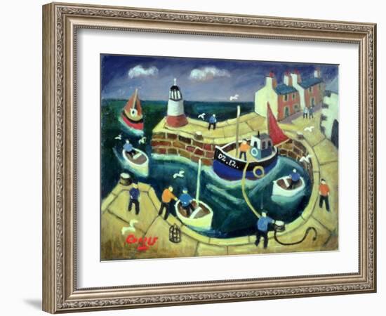 Safe Harbour, Brittany-William Cooper-Framed Giclee Print