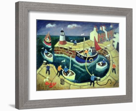 Safe Harbour, Brittany-William Cooper-Framed Giclee Print