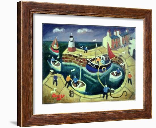 Safe Harbour, Brittany-William Cooper-Framed Giclee Print