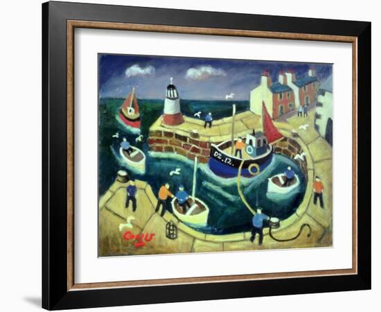 Safe Harbour, Brittany-William Cooper-Framed Giclee Print