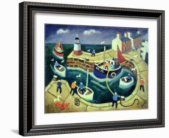 Safe Harbour, Brittany-William Cooper-Framed Giclee Print