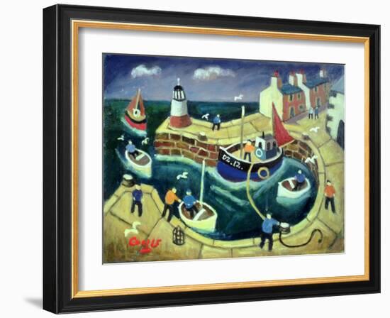 Safe Harbour, Brittany-William Cooper-Framed Giclee Print