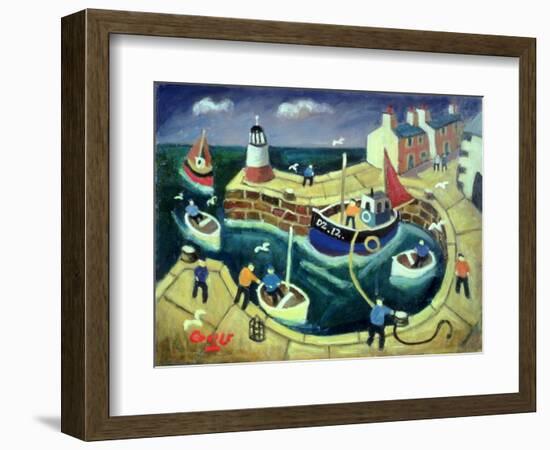 Safe Harbour, Brittany-William Cooper-Framed Giclee Print